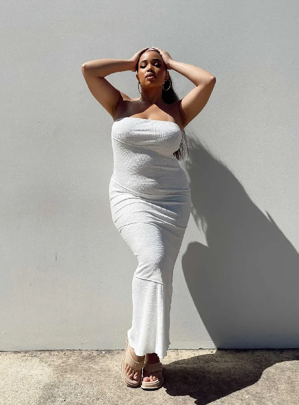 Corset dresses with eco-friendly materials and sustainable production for environmental responsibility and awareness -Oscar Midi Dress White Curve Corset dresses with eco-friendly materials and sustainable production for environmental responsibility and awareness -Oscar Midi Dress White Curve