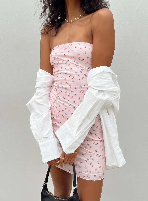 Birthday dresses with sustainable materials and innovative technology integration for modern style and sustainability -Oscar Mini Dress Pink Floral Birthday dresses with sustainable materials and innovative technology integration for modern style and sustainability -Oscar Mini Dress Pink Floral