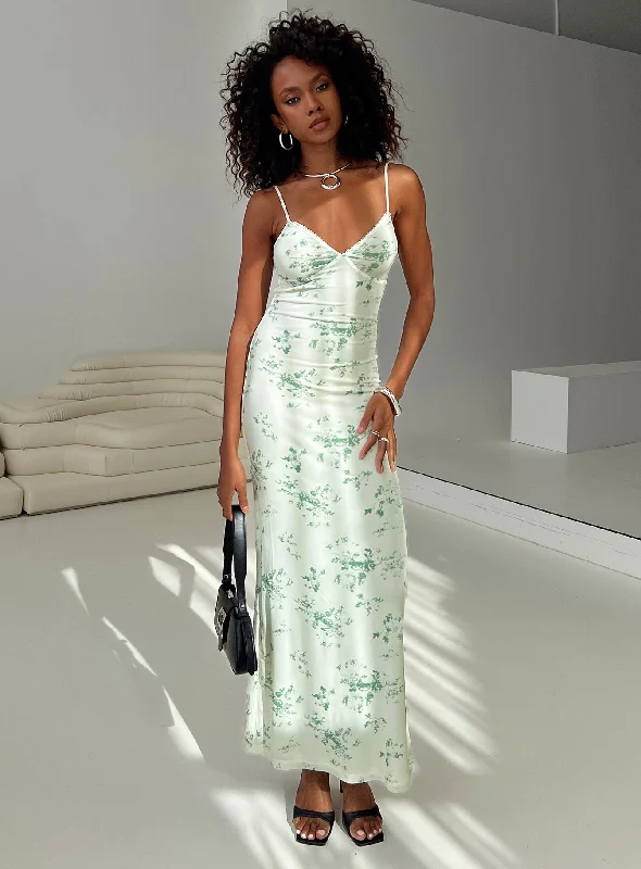 Party dresses for formal events with elegant silhouettes and vintage-inspired styles for a timeless and refined look -Mellieha Maxi Dress Cream Party dresses for formal events with elegant silhouettes and vintage-inspired styles for a timeless and refined look -Mellieha Maxi Dress Cream
