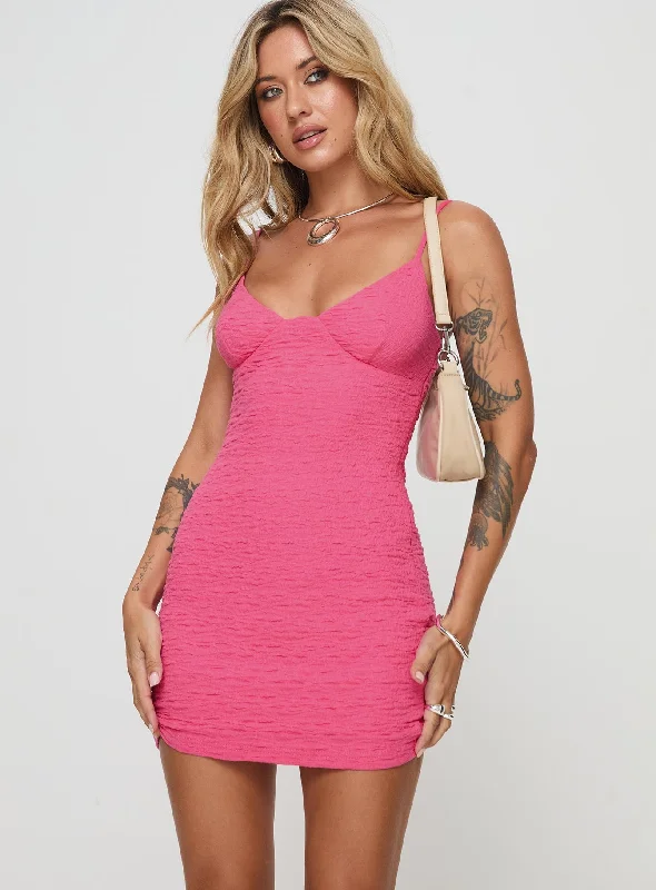 Party dresses for special occasions with personalized messages and quotes for a personal and meaningful touch -Irulan Mini Dress Pink Party dresses for special occasions with personalized messages and quotes for a personal and meaningful touch -Irulan Mini Dress Pink