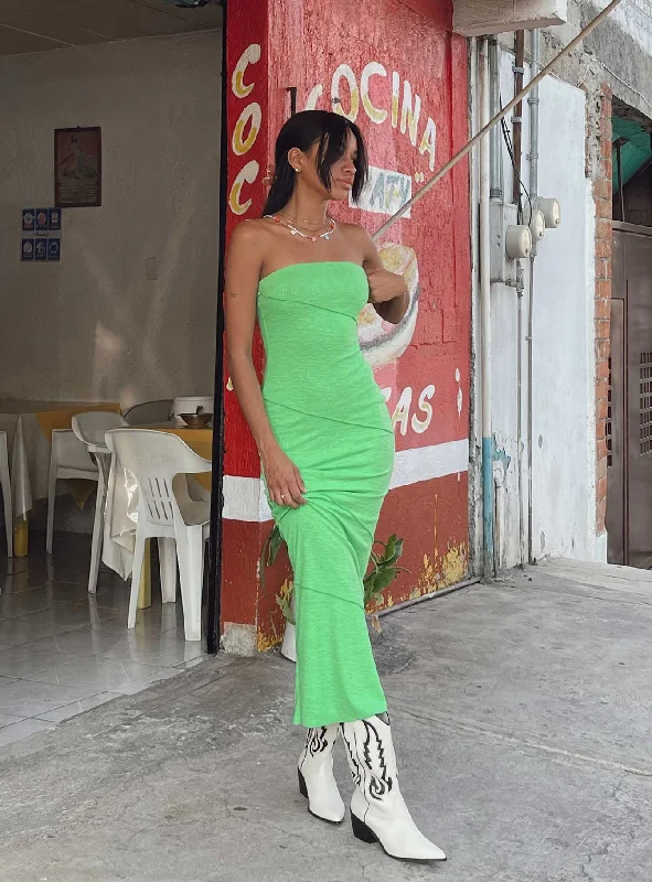 Birthday dresses with sustainable materials and innovative technology integration for modern style and sustainability -Oscar Midi Dress Green Birthday dresses with sustainable materials and innovative technology integration for modern style and sustainability -Oscar Midi Dress Green