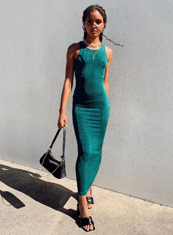 Birthday dresses for special occasions with custom designs and embroidery for exclusivity and uniqueness -Everlast Midi Dress Forest Green Birthday dresses for special occasions with custom designs and embroidery for exclusivity and uniqueness -Everlast Midi Dress Forest Green