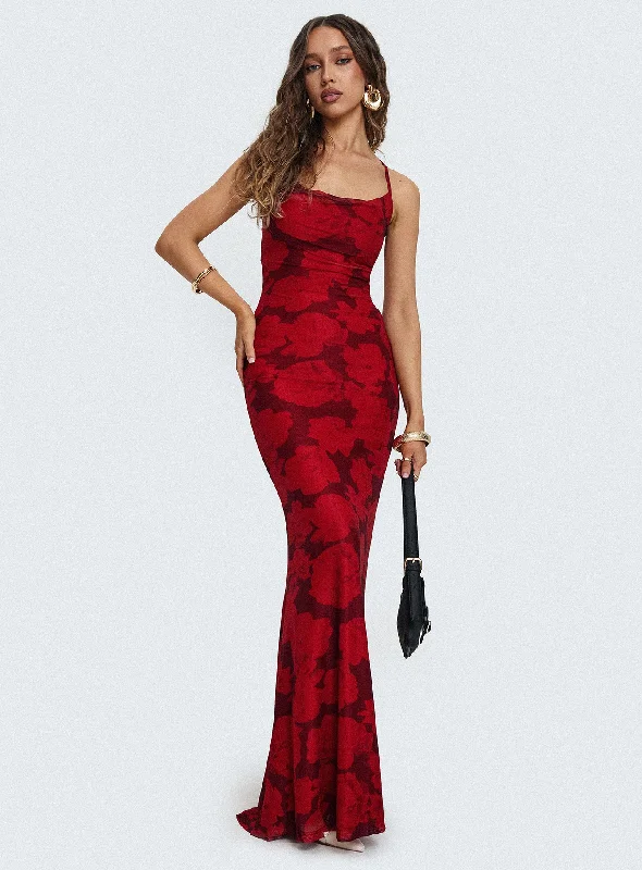 Formal birthday dresses with sophisticated designs and luxurious fabrics for formal galas -Rosarie Maxi Dress Multi Formal birthday dresses with sophisticated designs and luxurious fabrics for formal galas -Rosarie Maxi Dress Multi