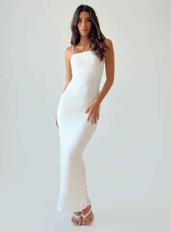 Corset dresses with sustainable materials and innovative technology integration for modern style and sustainability -Buella Maxi Dress White Corset dresses with sustainable materials and innovative technology integration for modern style and sustainability -Buella Maxi Dress White