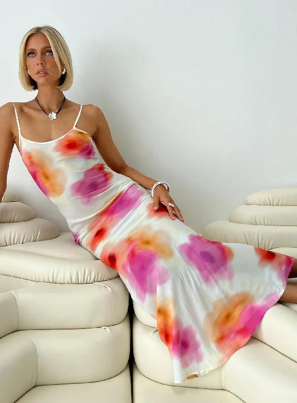 Formal corset dresses with sophisticated designs and luxurious fabrics for formal galas and high-end events -Luncheon Maxi Dress Pink Multi Formal corset dresses with sophisticated designs and luxurious fabrics for formal galas and high-end events -Luncheon Maxi Dress Pink Multi