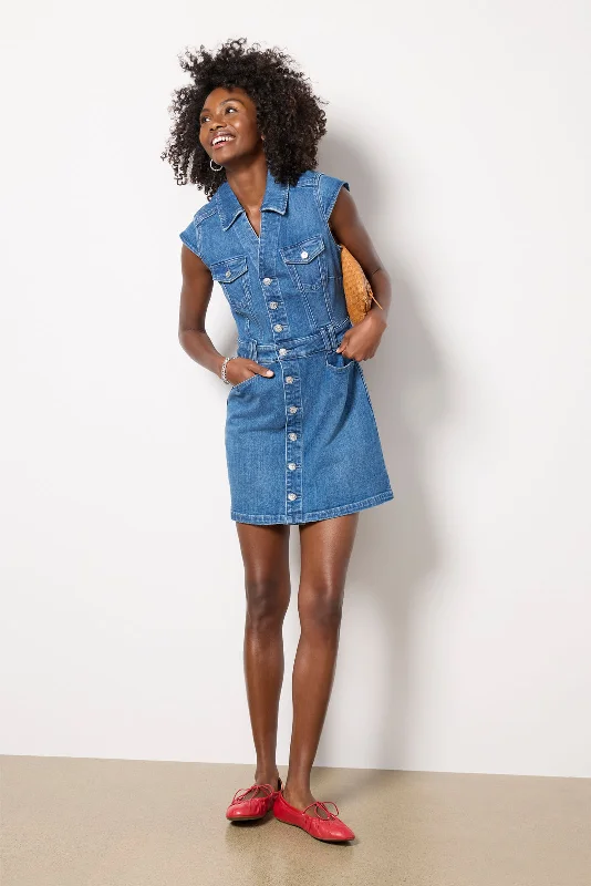 Best flowy dresses for a relaxed Sunday brunch - -Jaxsyn Denim Dress