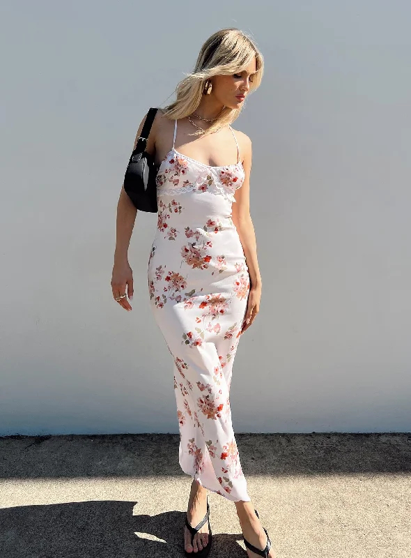 Birthday dresses with unique accessories and embellishments for special occasions and events to stand out and shine -Amos Maxi Dress Pink Multi Birthday dresses with unique accessories and embellishments for special occasions and events to stand out and shine -Amos Maxi Dress Pink Multi