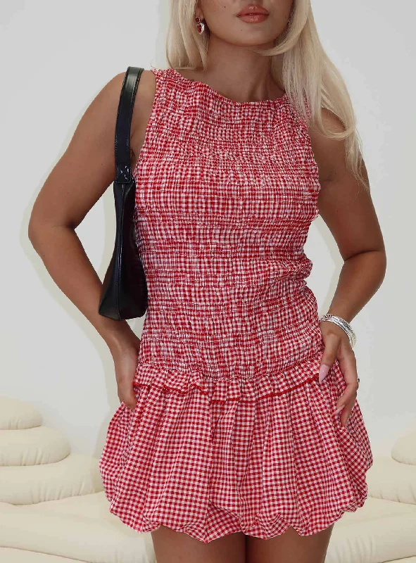 Flowy dresses with floral patterns for spring events - -Formal flowy dresses with luxurious fabrics and sophisticated designs for formal events and high-end galas -Radiostar Shirred Mini Dress Red Flowy dresses with floral patterns for spring events - -Formal flowy dresses with luxurious fabrics and sophisticated designs for formal events and high-end galas -Radiostar Shirred Mini Dress Red