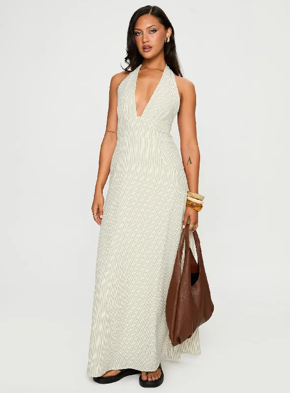 Best shoes to wear with a flowy dress for comfort - -Flowy dresses with personalized messages -Caralyn Halter Maxi Dress Multi Stripe Best shoes to wear with a flowy dress for comfort - -Flowy dresses with personalized messages -Caralyn Halter Maxi Dress Multi Stripe