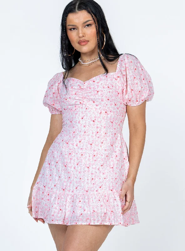 Continuing with more examples:Storm Mini Dress Pink