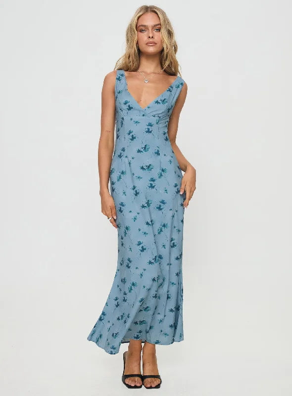 Birthday dresses with sustainable materials and innovative technology integration for modern style and sustainability -Donnelly Maxi Dress Blue Birthday dresses with sustainable materials and innovative technology integration for modern style and sustainability -Donnelly Maxi Dress Blue