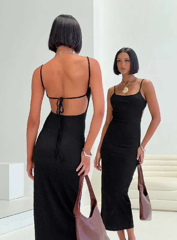 Birthday dresses for special occasions with custom designs and embroidery for exclusivity and uniqueness -Elestria Maxi Dress Black Birthday dresses for special occasions with custom designs and embroidery for exclusivity and uniqueness -Elestria Maxi Dress Black