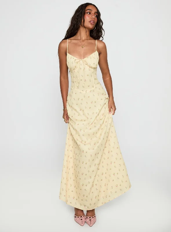 How to wear flowy dresses for different body types - -Formal flowy dresses with vintage-inspired accessories -Members Only Maxi Dress Yellow Floral How to wear flowy dresses for different body types - -Formal flowy dresses with vintage-inspired accessories -Members Only Maxi Dress Yellow Floral