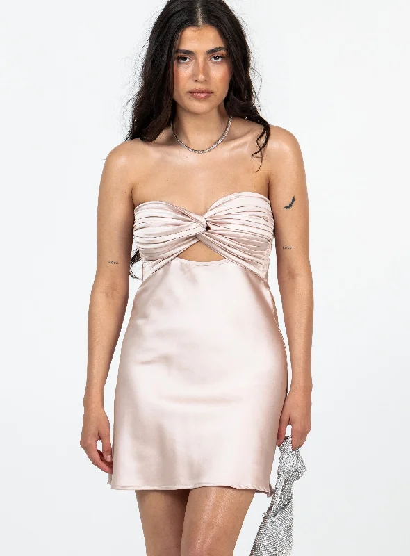 Birthday dresses with smart health monitoring features and wellness focus for health-conscious individuals -Shellie Mini Dress Pink Petite Birthday dresses with smart health monitoring features and wellness focus for health-conscious individuals -Shellie Mini Dress Pink Petite