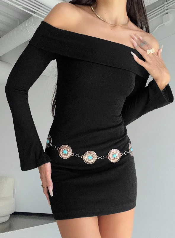 Party dresses for formal events with smart temperature regulation and comfort -Anya Mini Dress Black Party dresses for formal events with smart temperature regulation and comfort -Anya Mini Dress Black