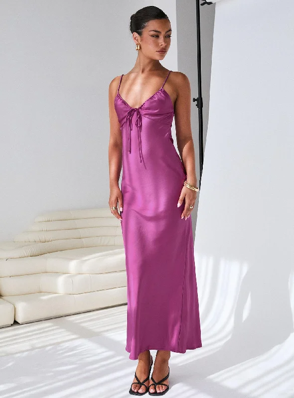 Prom dresses for plus-size women with comfortable and flattering silhouettes for confidence -Maguire Maxi Dress Purple Prom dresses for plus-size women with comfortable and flattering silhouettes for confidence -Maguire Maxi Dress Purple