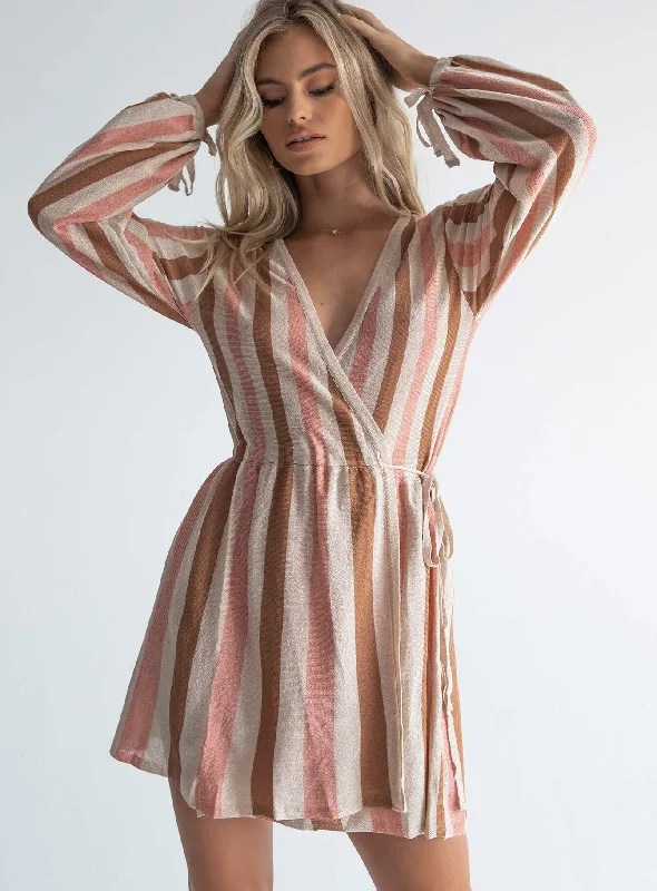 Party dresses with sustainable materials and innovative technology integration for modern style and sustainability -Chiara Mini Dress Beige Multi Party dresses with sustainable materials and innovative technology integration for modern style and sustainability -Chiara Mini Dress Beige Multi