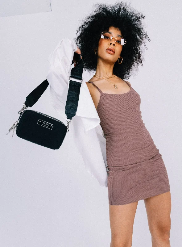 Corset dresses for summer with sun protection and breathable fabrics for comfort and safety -Wilson Mini Dress Brown Corset dresses for summer with sun protection and breathable fabrics for comfort and safety -Wilson Mini Dress Brown