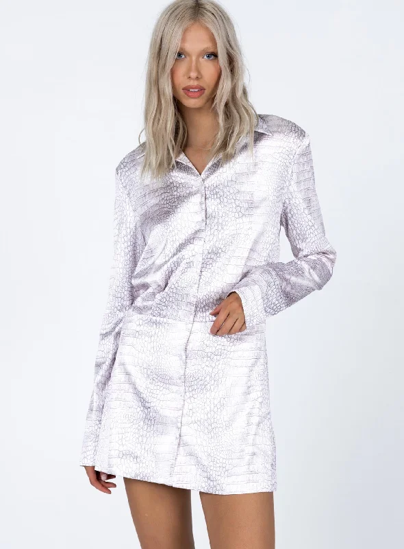 Party dresses for formal events with pastel colors and floral patterns -Mirror Image Mini Dress Python Party dresses for formal events with pastel colors and floral patterns -Mirror Image Mini Dress Python