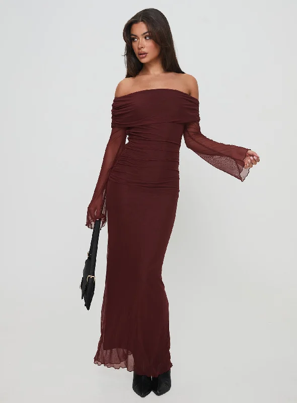 And more:Consideration Maxi Dress Chocolate