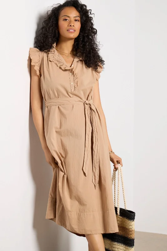 Flowy dresses with bold colors for a modern look - -April Dress