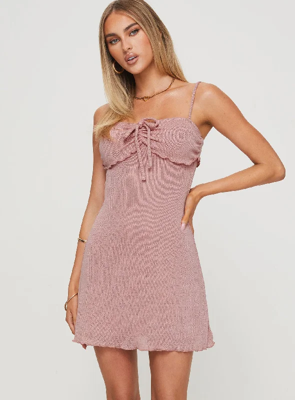 Prom dresses with metallic colors and sequins for formal parties and special occasions to dazzle and impress -Cipher Mini Dress Pink Prom dresses with metallic colors and sequins for formal parties and special occasions to dazzle and impress -Cipher Mini Dress Pink