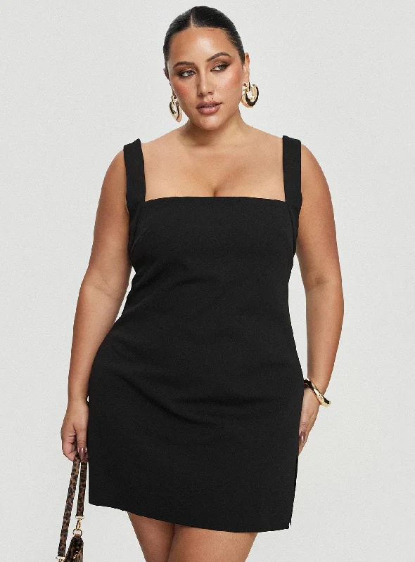 Prom dresses for spring with pastel colors and floral patterns for a fresh look -Bombshell Mini Dress Black Curve Prom dresses for spring with pastel colors and floral patterns for a fresh look -Bombshell Mini Dress Black Curve