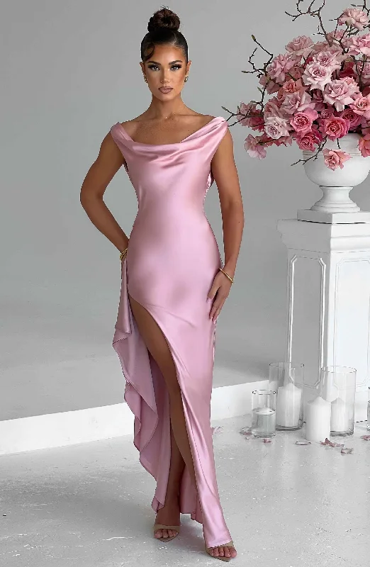 Party dresses for formal events with elegant silhouettes and vintage-inspired styles for a timeless and refined look -Marilyn Maxi Dress - Blush Party dresses for formal events with elegant silhouettes and vintage-inspired styles for a timeless and refined look -Marilyn Maxi Dress - Blush