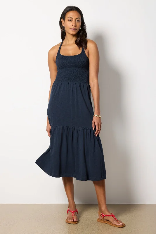 Best flowy dresses for a beach vacation in hot weather - -Penelope Cross Back Dress