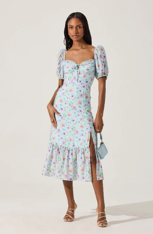 Budget-friendly guest gifts with personalized touches- -Lace Trim Bustier Midi Dress Budget-friendly guest gifts with personalized touches- -Lace Trim Bustier Midi Dress