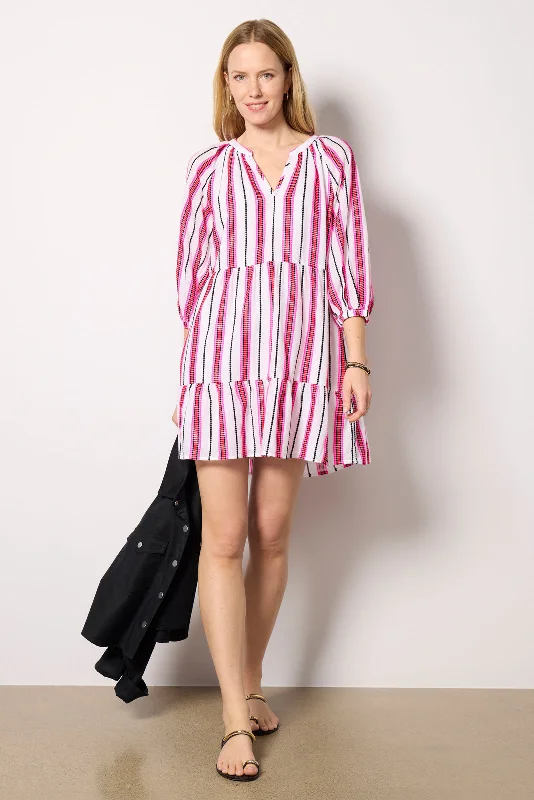 How to wear flowy dresses with a wide-brimmed hat - -Cassidy Dress