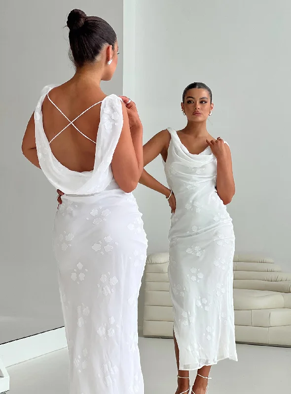 Affordable lace graduation dresses under $100 with matching accessories- -Contessa Maxi Dress White Affordable lace graduation dresses under $100 with matching accessories- -Contessa Maxi Dress White