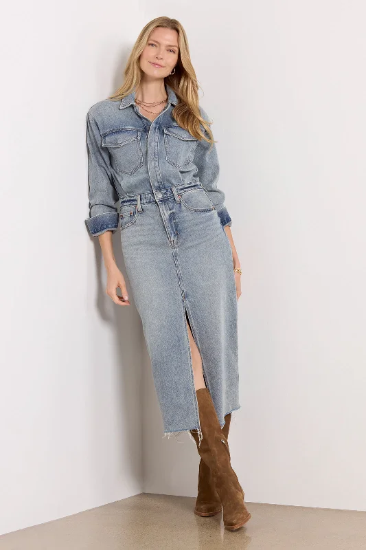 Flowy dresses for a more sustainable, eco-friendly look - -Amira Midi Dress