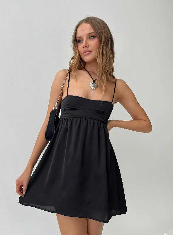 Perfect flowy dresses for a relaxing getaway - -Formal flowy dresses for formal galas with unique cultural influences and traditional styles for cultural heritage -Ortega Mini Dress Black Lower Impact Perfect flowy dresses for a relaxing getaway - -Formal flowy dresses for formal galas with unique cultural influences and traditional styles for cultural heritage -Ortega Mini Dress Black Lower Impact