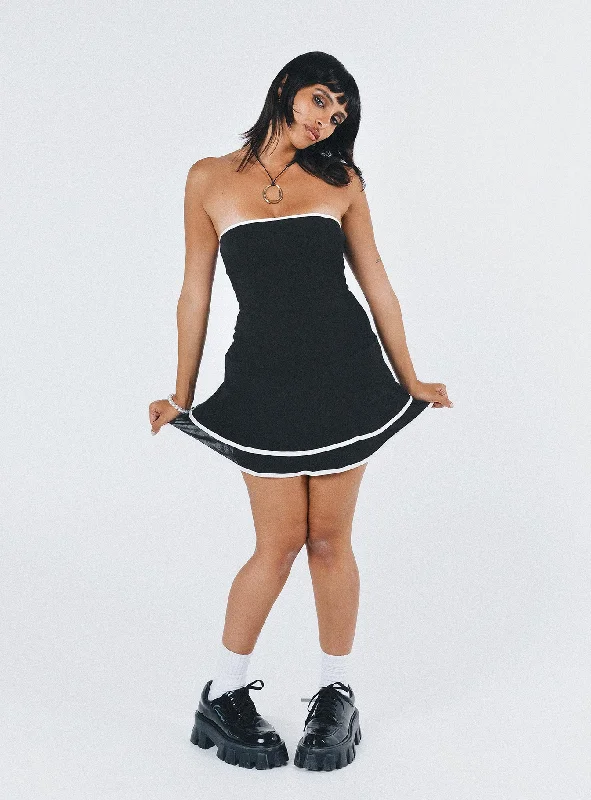 Birthday dresses for formal events with convertible sleeves and necklines for flexibility and style versatility -Samira Strapless Mini Dress Black Birthday dresses for formal events with convertible sleeves and necklines for flexibility and style versatility -Samira Strapless Mini Dress Black