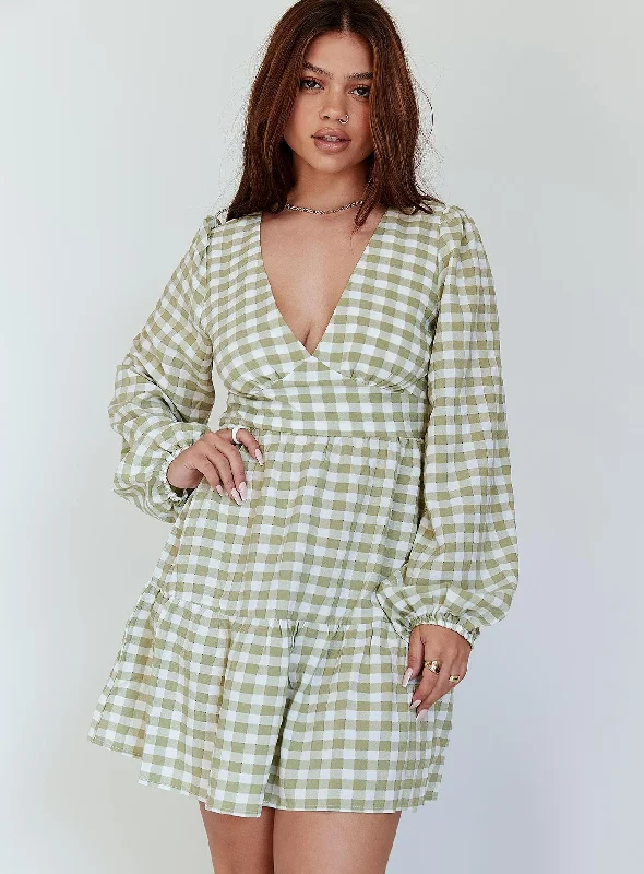 Birthday dresses with eco-friendly materials and sustainable production for environmental awareness and responsibility -Annabelle Mini Dress Green Birthday dresses with eco-friendly materials and sustainable production for environmental awareness and responsibility -Annabelle Mini Dress Green
