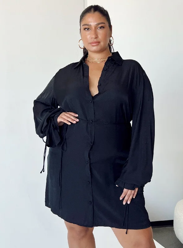 Party dresses for formal events with bright colors and metallic accents for a modern and trendy style -Forbidden Mini Dress Black Curve Party dresses for formal events with bright colors and metallic accents for a modern and trendy style -Forbidden Mini Dress Black Curve