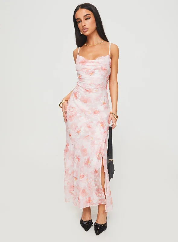 Formal gowns for special occasions with personalized messages and quotes for a personal and meaningful touch -Mafalde Maxi Dress Pink Formal gowns for special occasions with personalized messages and quotes for a personal and meaningful touch -Mafalde Maxi Dress Pink