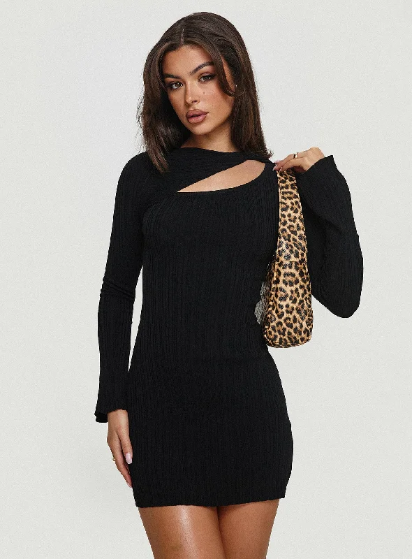 Prom dresses with vintage-inspired silhouettes and accessories -Cookson Mini Dress Black Prom dresses with vintage-inspired silhouettes and accessories -Cookson Mini Dress Black