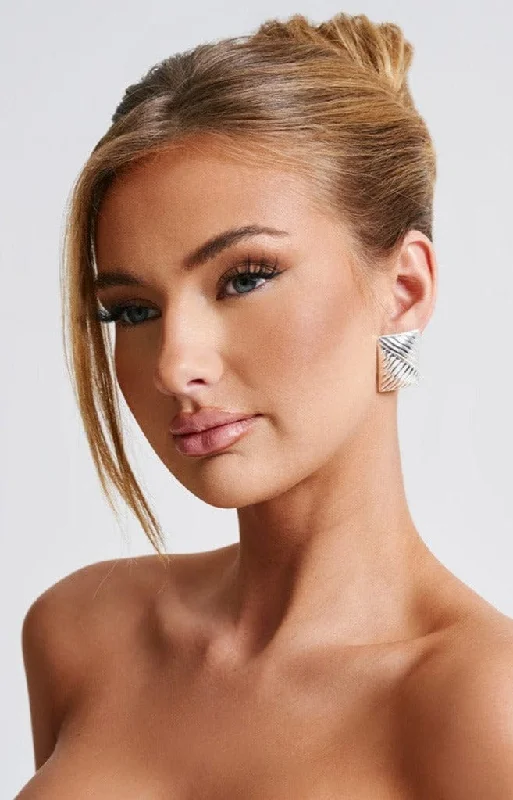 Prom dresses for women over 80 with elegant and comfortable designs for ageless elegance -Bronte Earrings - Silver Prom dresses for women over 80 with elegant and comfortable designs for ageless elegance -Bronte Earrings - Silver