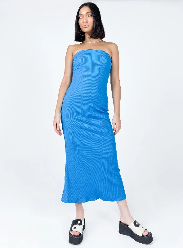 Corset dresses with smart health monitoring features and wellness focus for health-conscious individuals -Carter Maxi Dress Blue Corset dresses with smart health monitoring features and wellness focus for health-conscious individuals -Carter Maxi Dress Blue