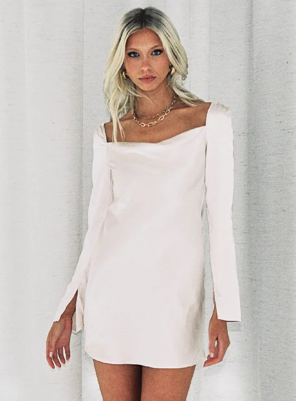 Party dresses with sustainable materials and innovative technology integration for modern style and environmental sustainability -Star Power Mini Dress Champagne Tall Party dresses with sustainable materials and innovative technology integration for modern style and environmental sustainability -Star Power Mini Dress Champagne Tall