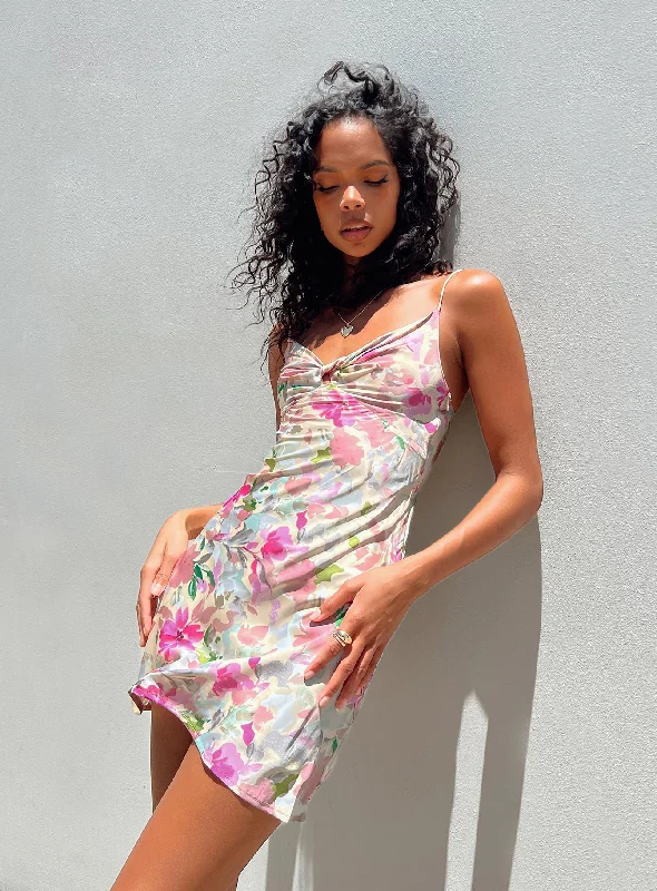 Formal party dresses for formal galas with unique cultural influences and traditional styles for cultural heritage -Marilyn Mini Dress Floral Multi Formal party dresses for formal galas with unique cultural influences and traditional styles for cultural heritage -Marilyn Mini Dress Floral Multi