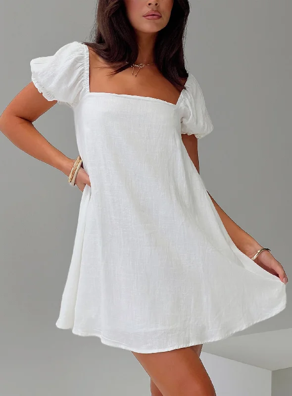 How to style graduation dresses for different cultural backgrounds- -Beyond Linen Blend Mini Dress White How to style graduation dresses for different cultural backgrounds- -Beyond Linen Blend Mini Dress White