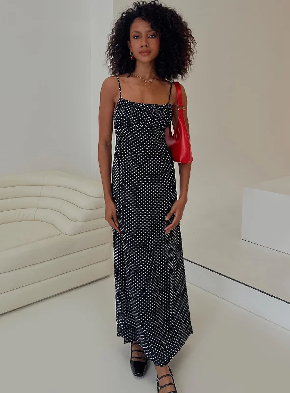 Birthday dresses with smart health monitoring features and wellness focus -Pansotti Maxi Dress Black Birthday dresses with smart health monitoring features and wellness focus -Pansotti Maxi Dress Black