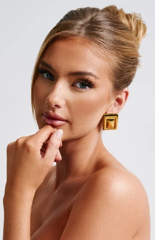 Prom dresses for homecoming events -London Earrings - Gold